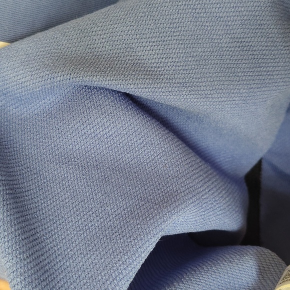 Adidas Women's Cowl Turtle Neck Sweatshirt in Two Tone Blue - Picture 13 of 14